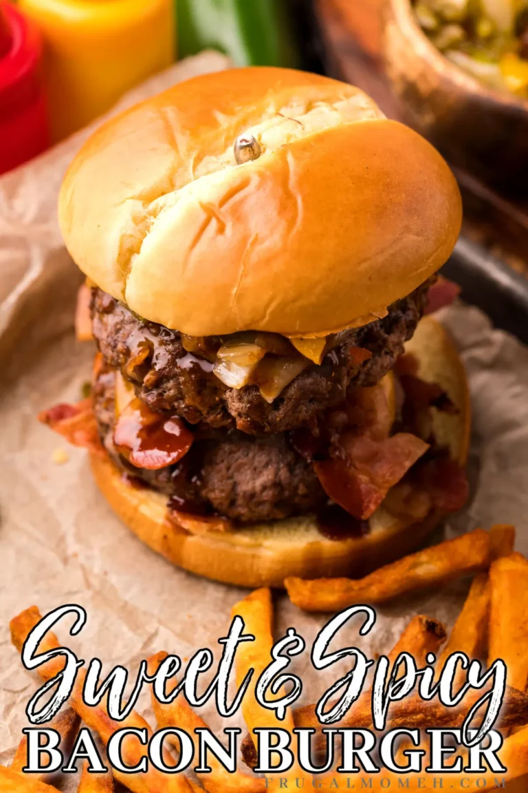 Sweet and Spicy Bacon Burger: Grilling Recipe